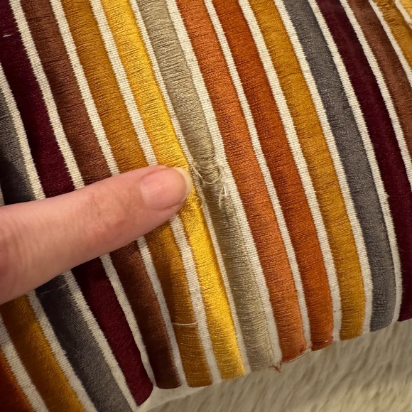 Muted Jewel Tones Step Accent Pillow Cover - Picture 7 of 8